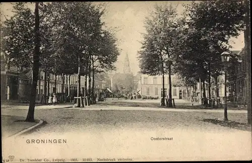 Ak Groningen Niederlande, Oosterstraat