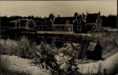 Ak Koog aan de Zaan Nordholland Niederlande, Zaanse Buurt, Het Nederlands Openluchtmuseum