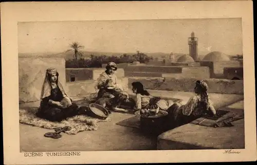 Künstler Ak Alsina, Tunesien, Scene Tunisienne, Frauen, Maghreb