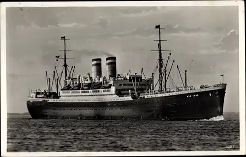 Ak Schnelldampfer New York, HAPAG