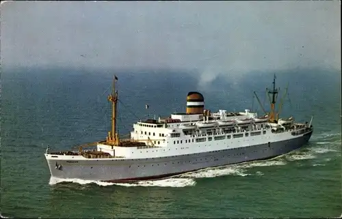 Ak HAL Dampfer SS Maasdam, Holland-America Line
