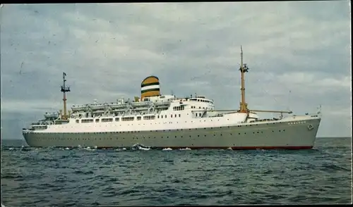 Ak Dampfschiff SS Maasdam, HAL