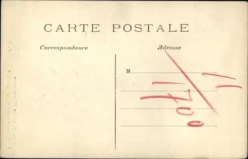 Ak Grandes Manoeuvres, pose d'une ligue telegraphique