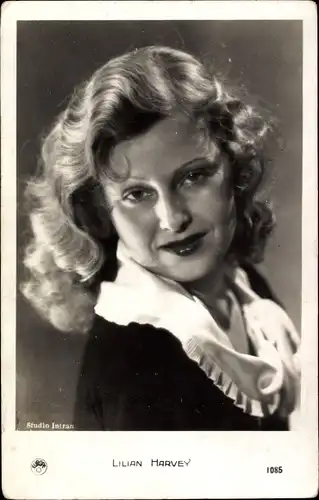 Ak Schauspielerin Lilian Harvey, Portrait