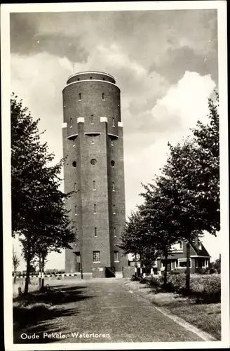 Ak Oude Pekela Groningen Niederlande, Watertoren