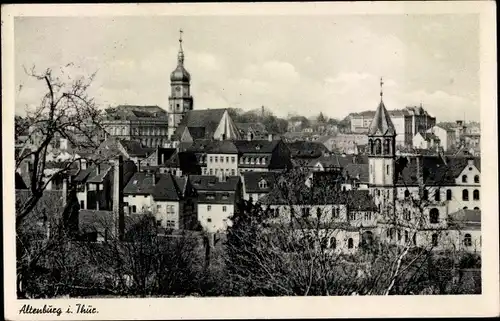Ak Altenburg in Thüringen, Panorama der Stadt, Kirchtürme
