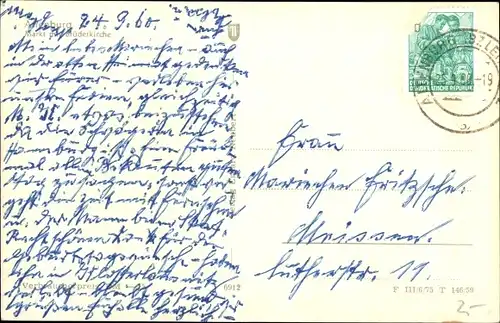 Ak Altenburg in Thüringen, Markt mit Brüderkirche