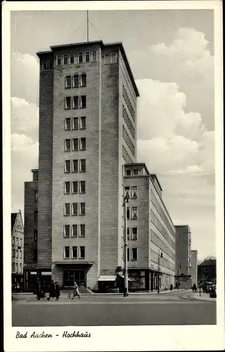 Ak Aachen in Nordrhein Westfalen, Hochhaus