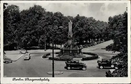 Ak Berlin Tiergarten, Skagerrakplatz