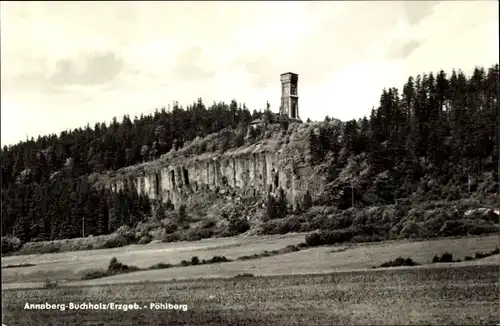 Ak Annaberg Buchholz Erzgebirge, Pöhlberg