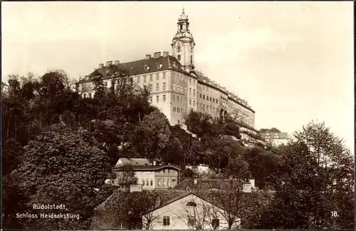 Ak Rudolstadt in Thüringen, Schloss Heidecksburg