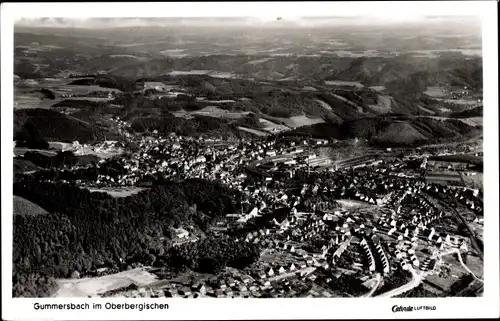 Ak Gummersbach im Oberbergischen Kreis, Luftbild