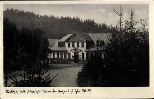 Ak Stützerbach Ilmenau Thüringer Wald, Waldgasthaus Auerhahn