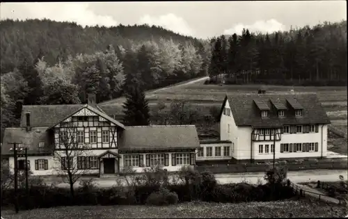 Ak Ernstroda Friedrichroda im Thüringer Wald, FDGB-Erholungsheim Otto Heller