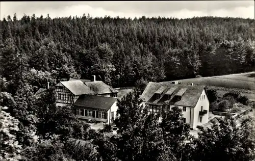 Ak Ernstroda Friedrichroda im Thüringer Wald, FDGB-Erholungsheim Otto Heller