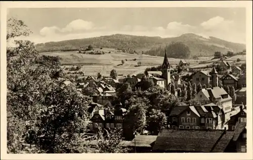 Ak Steinach im Thüringer Wald, Panorama mit Kirche