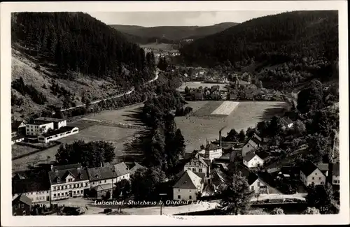 Ak Stutzhaus Luisenthal im Thüringer Wald, Panorama