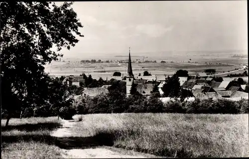 Ak Ernstroda Friedrichroda im Thüringer Wald, Panorama mit Kirche