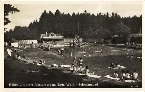 Ak Finsterbergen Friedrichroda Thüringer Wald, Schwimmbad