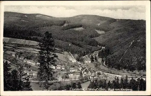 Ak Luisenthal im Thüringer Wald, Blick vom Kienberg