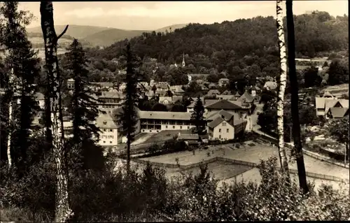 Ak Bad Liebenstein im Thüringer Wald, Sanatorium Heinrich Mann, Panorama