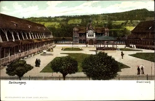 Ak Bad Salzungen in Thüringen, Gradierwerk