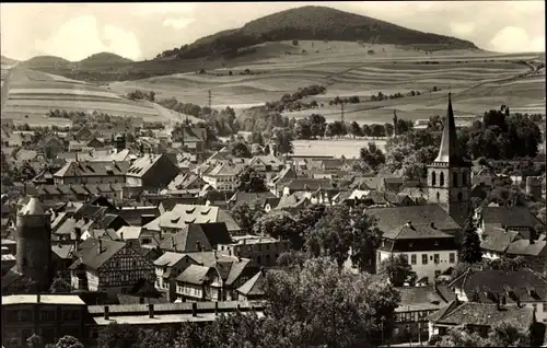 Ak Vacha Rhön, Blick auf die Ortschaft mit Ulsterberg