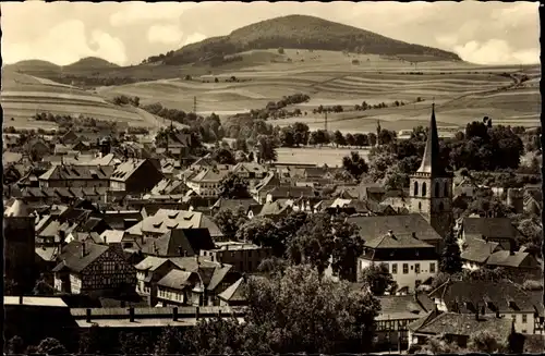 Ak Vacha Rhön, Blick auf die Ortschaft mit Ulsterberg