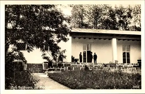 Ak Bad Heilbrunn in Oberbayern, im Kurpark