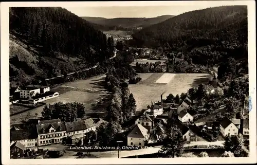 Ak Stutzhaus Luisenthal Thüringer Wald, Teilansicht vom Ort