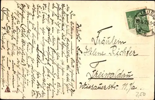 Ak Kleinkind mit Hundewelpen