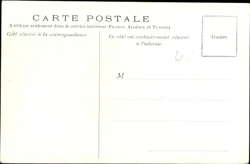 Ak Les Etrennes de Madame Bloc, Karikatur Frankreich