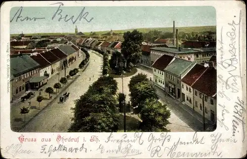 Litho Ohrdruf in Thüringen, Panorama