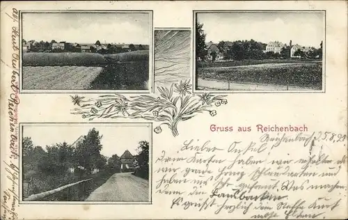 Ak Reichenbach Callenberg in Sachsen, Ortsansichten