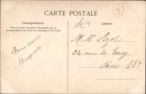 Ak Corbeil Essonne, Rue de Paris