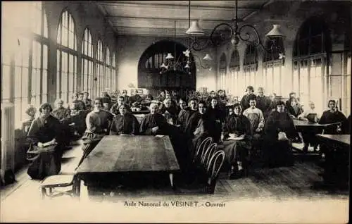 Ak Le Vésinet Yvelines, Asile National, Ouvroir