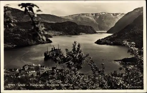 Ak Ulvik Hardanger Norwegen, Brakanes Hotel