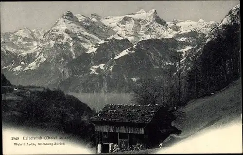 Ak Isenthal Kanton Uri Schweiz, Urirotstock, Chalet Suisse
