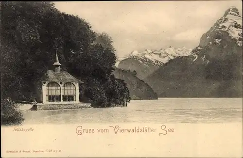 Ak Kanton Uri, Tellskapelle am Vierwaldstättersee