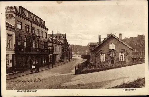 Ak Terneuzen Zeeland Niederlande, Westerkolkstraat