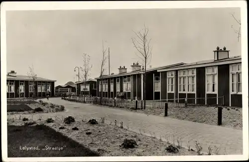 Ak Lelystad Flevoland Niederlande, Straatje