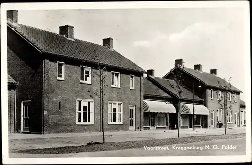 Ak Kraggenburg Noordoostpolder Flevoland Niederlande, Voorstraat