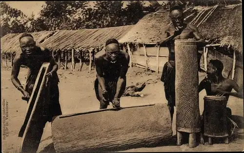 Ak Congo Belge DR Kongo Zaire, Gongs et Tam Tams