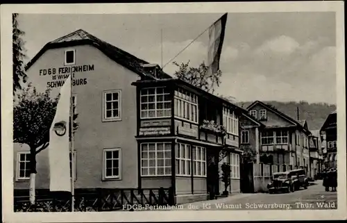 Ak Schwarzburg in Thüringen, FDGB Ferienheim der IG Wismut