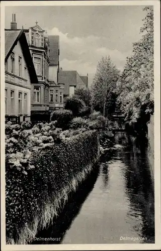 Ak Delmenhorst in Oldenburg, Delmegarten