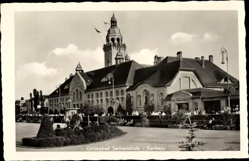 Ak Świnoujście Swinemünde Pommern, Kurhaus