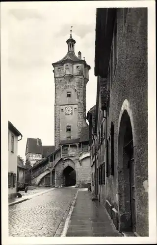 Ak Rothenburg ob der Tauber Mittelfranken, Klingentor