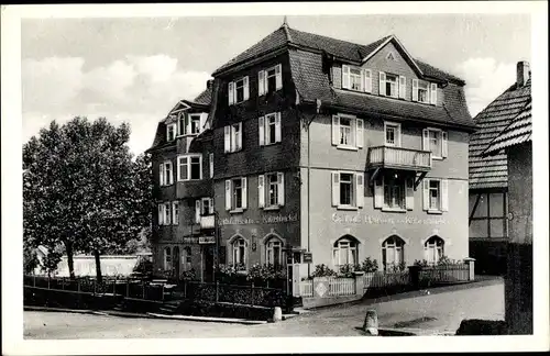 Ak Waldkatzenbach Waldbrunn im Odenwald, Gasthof und Erholungsheim Katzenbuckel