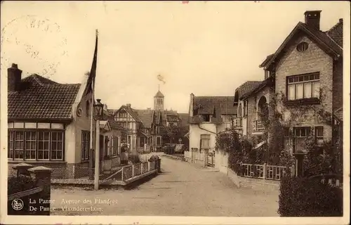 Ak La Panne De Panne Westflandern, Avenue des Flandres
