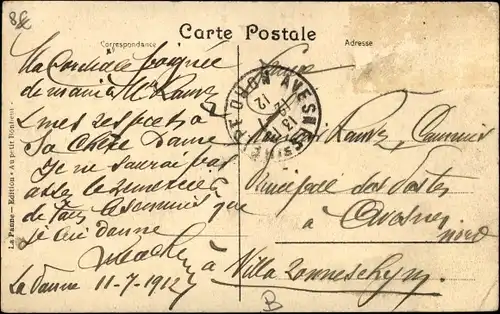 Ak La Panne Westflandern, Sentier dans les dunes